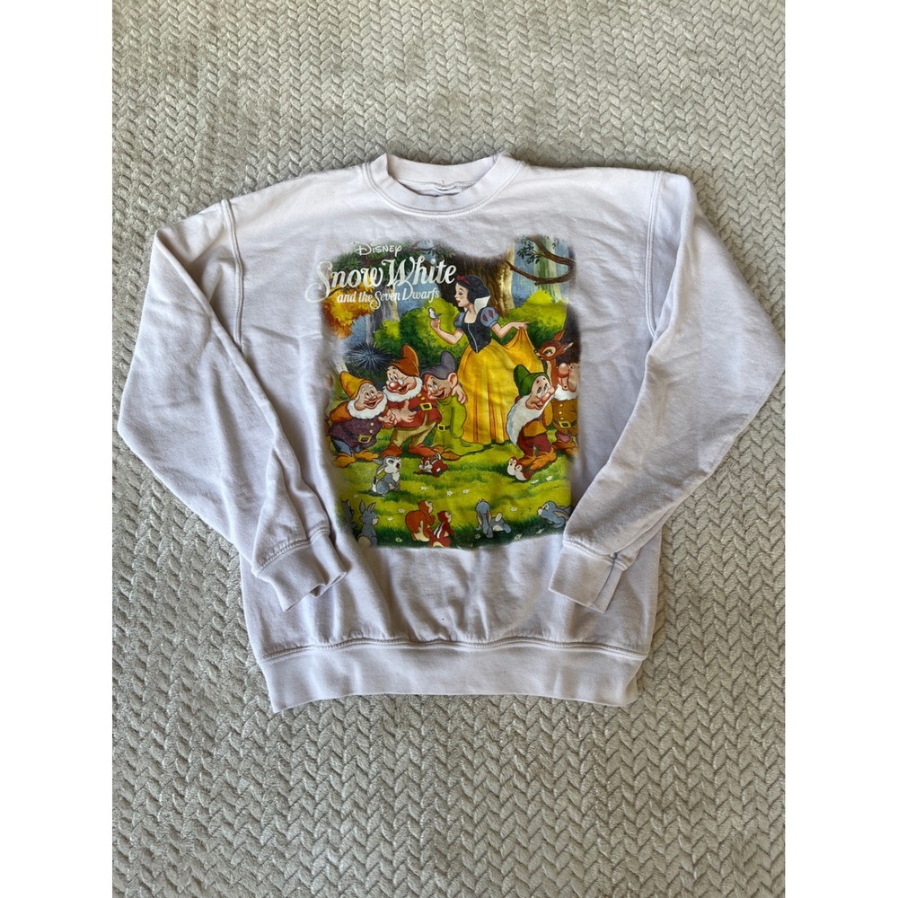 Disney Princess Snow White and the Seven Dwarfs Kids Sweatshirt Pink 11/12